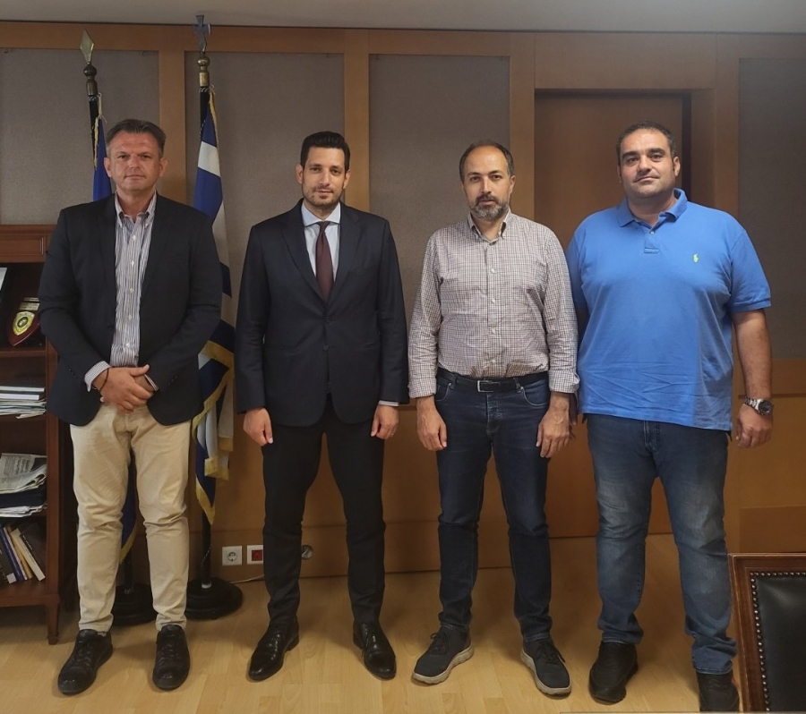 Συνάντηση με τον Υφυπουργό Ψηφιακής Διακυβέρνησης